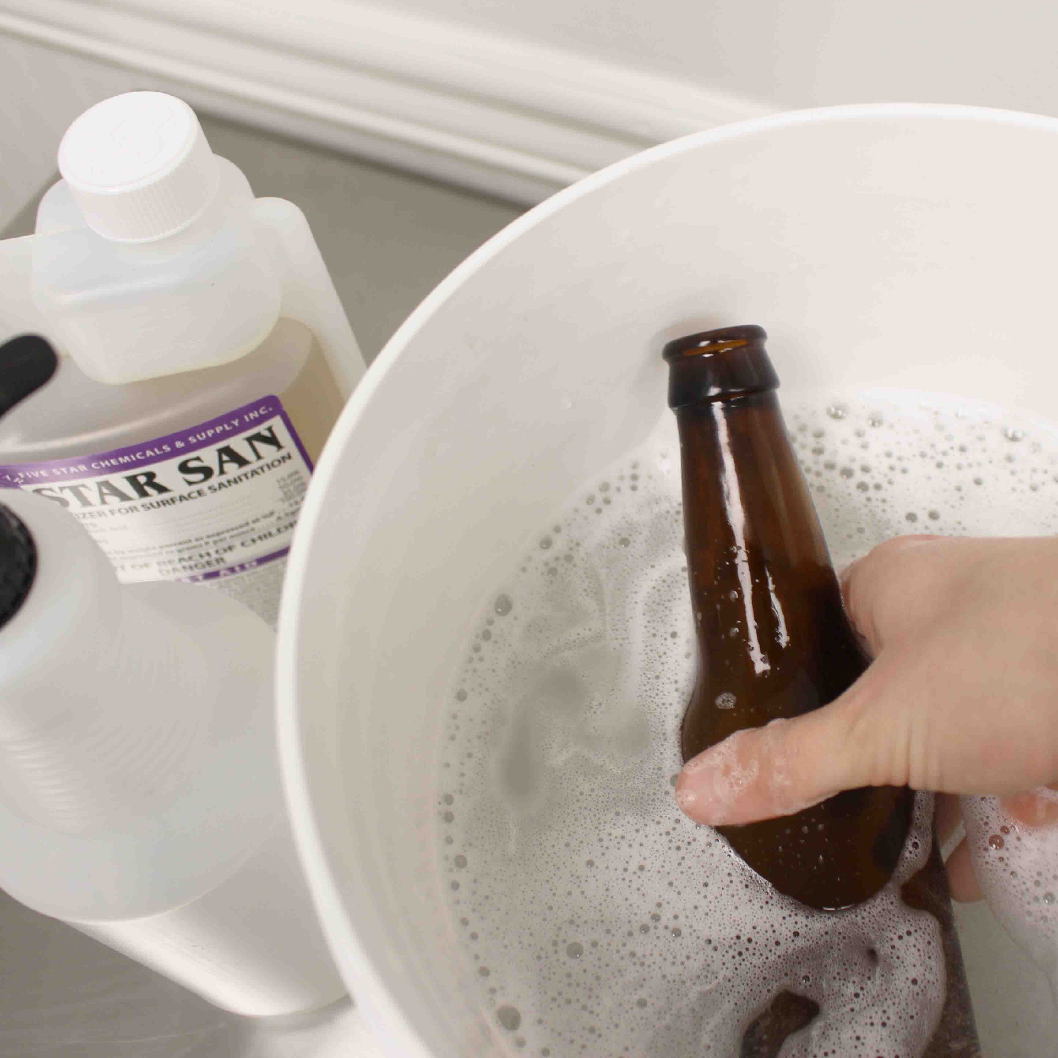 shop homebrewing cleaning and sanitizing