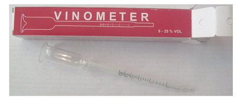 Vinometer Alcoomètre pour vin de 0 à 25% Vol.Alcool déterminent l Vinometer Alcoomètre pour vin de 0 à 25% Vol.Alcool déterminent l
