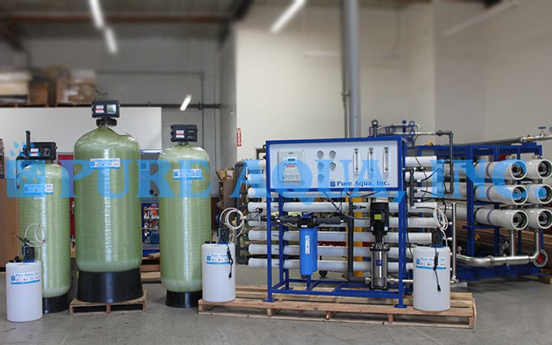Water Treatment System 24 000 Gpd Ghana Pure Aqua Inc