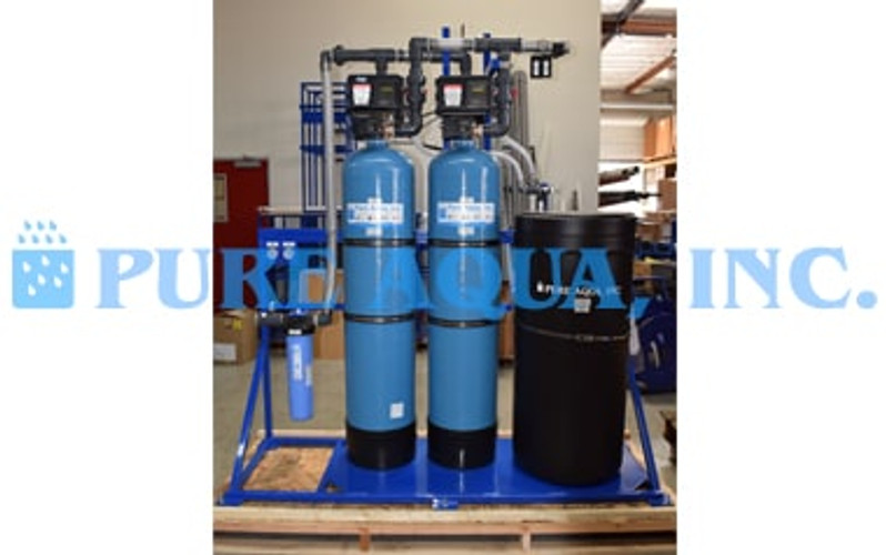 Ion Exchange System for Nitrate Removal from Water 15 GPM - USA