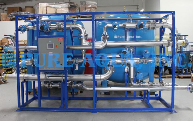 Industrial Skid Mounted Filtration System 120 GPM - USA