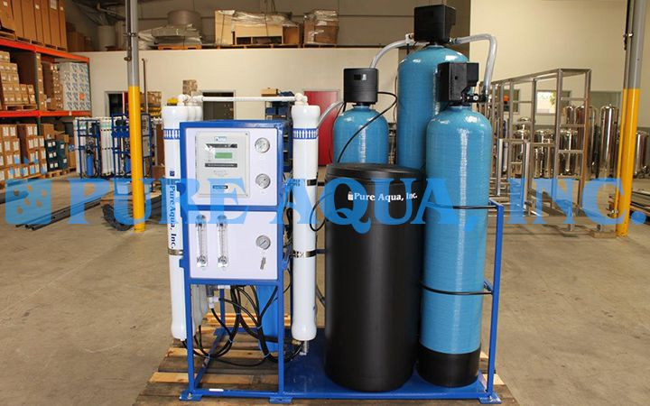 Skid Mounted RO Unit 9000 GPD - USA - Pure Aqua, Inc.
