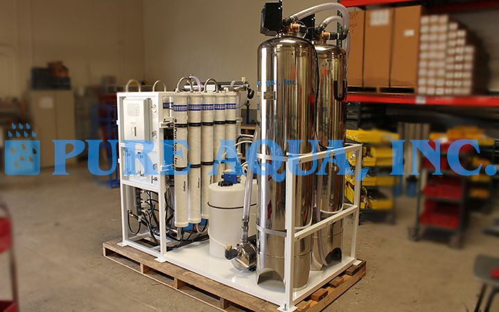 Top Rod Unit Skid Mounted Commercial RO Unit - Thailand - Pure Aqua, Inc.
