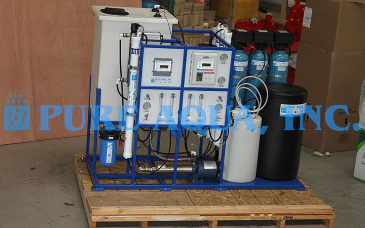 Double Pass Reverse Osmosis 1,200 GPD - Yemen - Pure Aqua, Inc