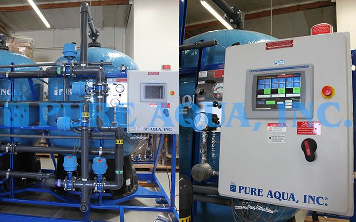 Media Filtration Skid 340 GPM - USA - Pure Aqua, Inc