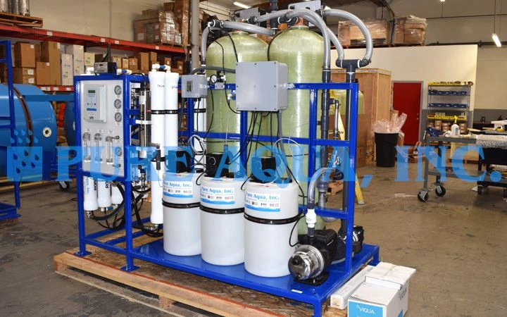 Skid Mounted RO System for Drinking Water - 15,000 GPD - USA