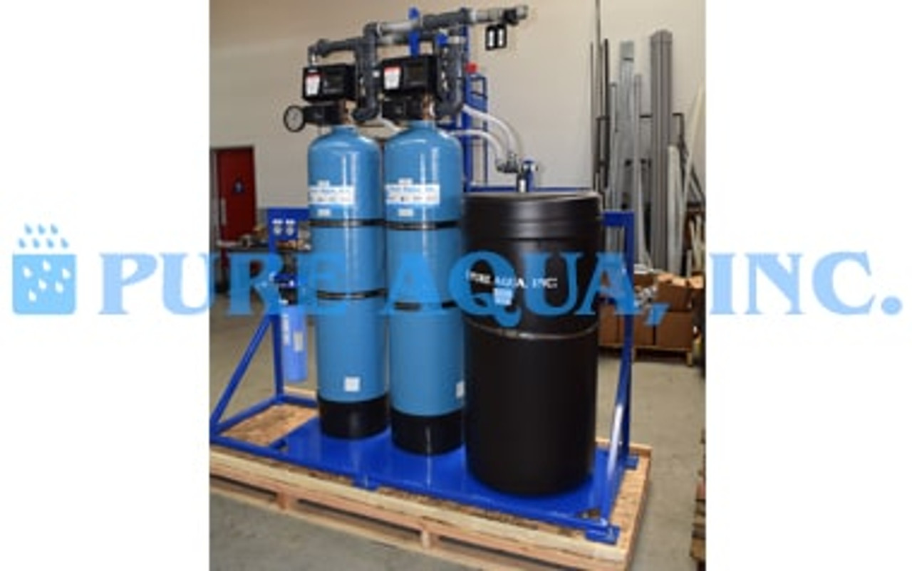 Ion Exchange Systems For Nitrate Removal From Water 15 GPM USA