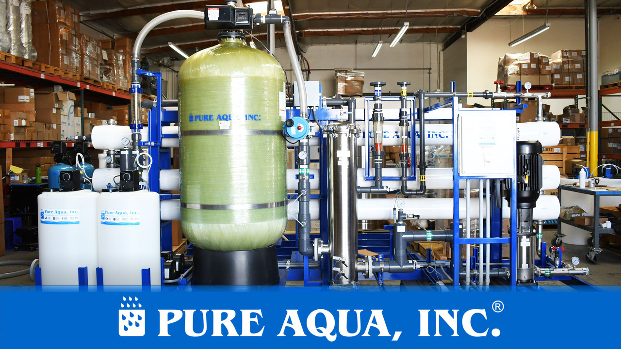 Brackish Water (RO) Skid Mounted Reverse Osmosis System 87,000 GPD ...