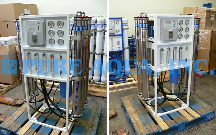 Double Pass Reverse Osmosis System 4500 GPD - Mexico - Pure Aqua, Inc.