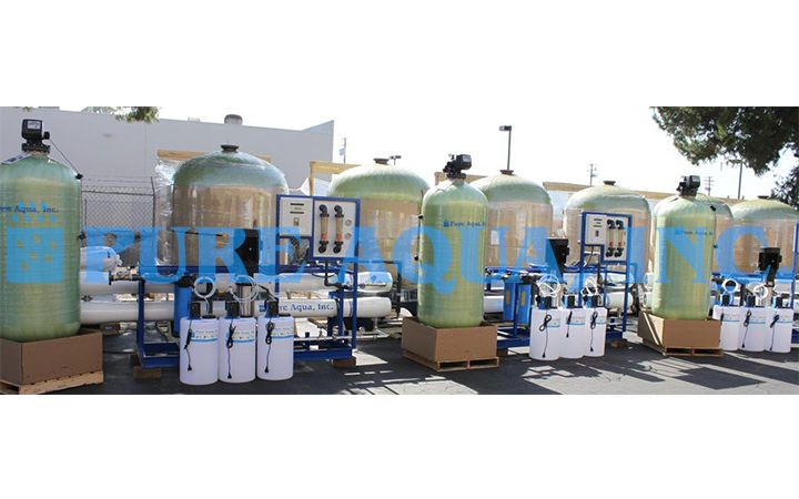 Industrial RO System 3x 43,000 GPD - Egypt - Pure Aqua, Inc