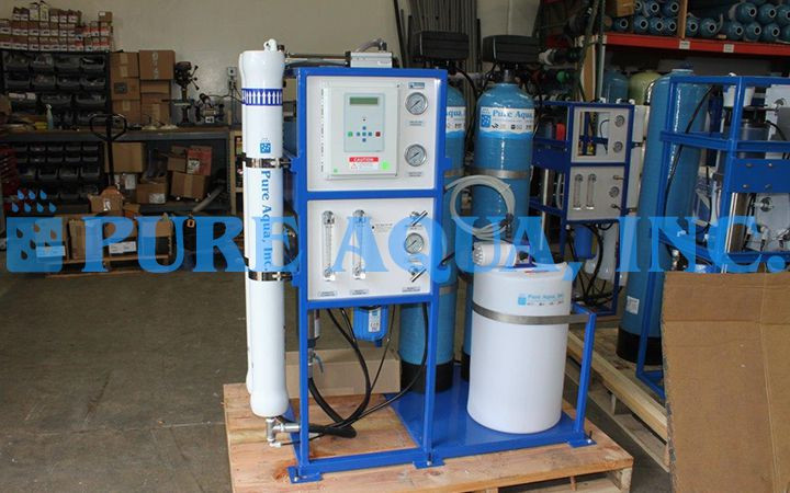 Skid Mounted RO System 3,000 GPD - Jamaica - Pure Aqua, Inc.