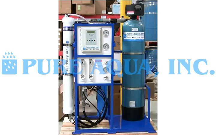 Skid Mounted RO Machine 6,000 GPD - Finland - Pure Aqua, Inc.