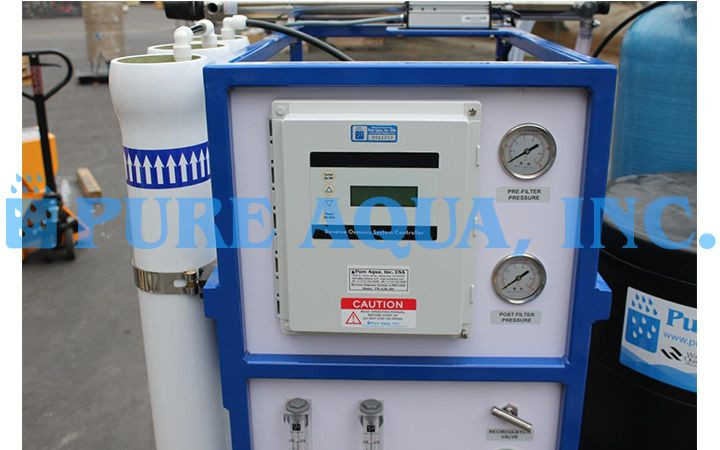 Skid Mounted BWRO Machine 4,500 GPD - South Africa - Pure Aqua, Inc.