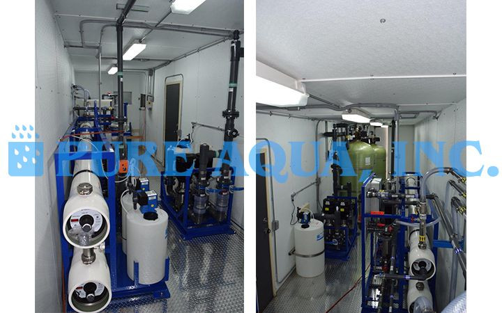 Containerized Reverse Osmosis Machine 57,000 Nigeria Pure Aqua, Inc.
