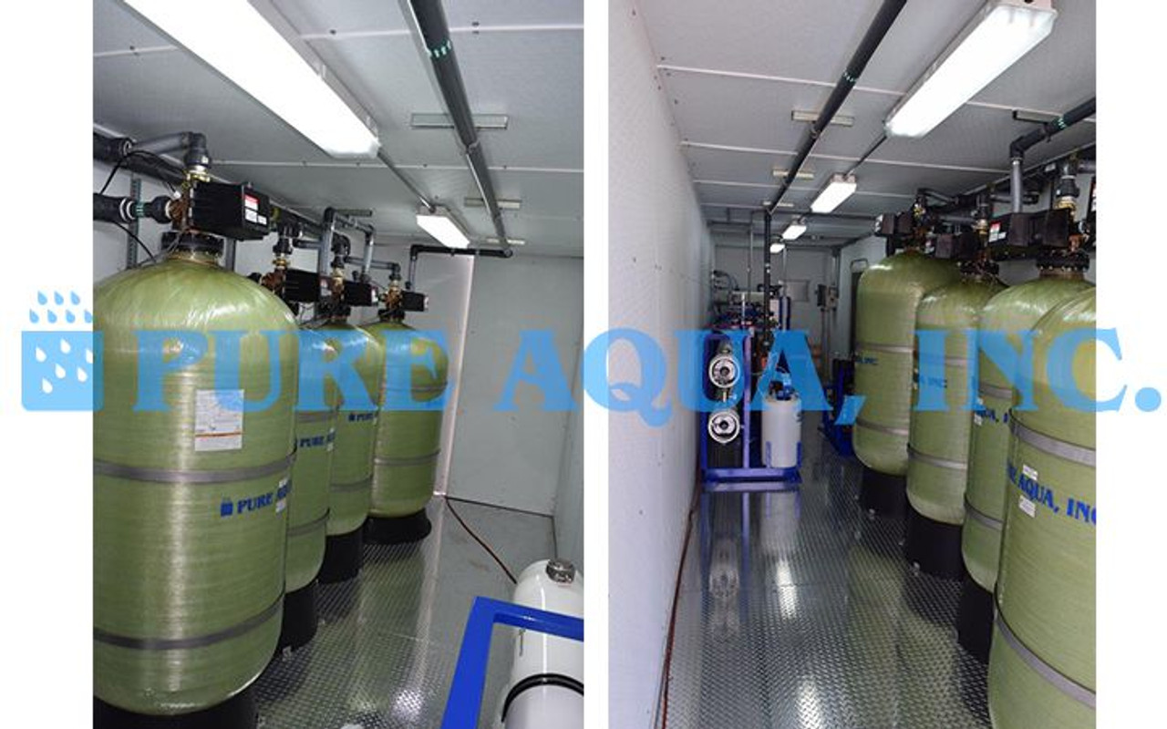 Containerized Reverse Osmosis Machine 57,000 Nigeria Pure Aqua, Inc.