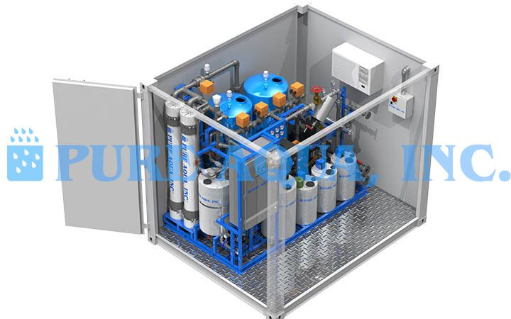 Skid Mounted UF System 26,000 GPD - Australia - Pure Aqua, Inc