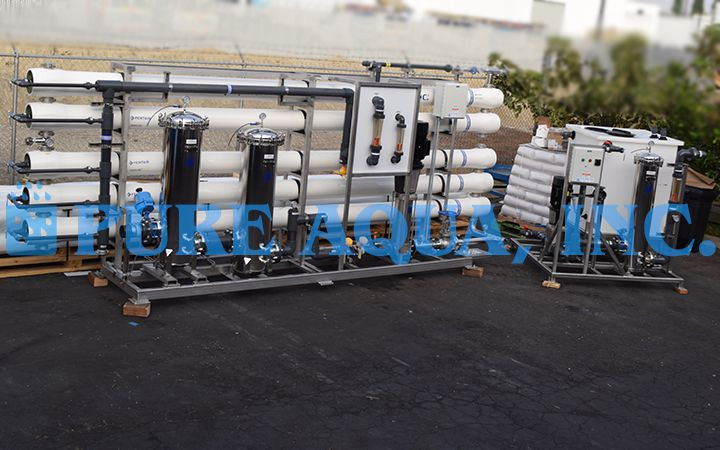 Brackish Water RO System 173,000 GPD - Algeria - Pure Aqua, Inc