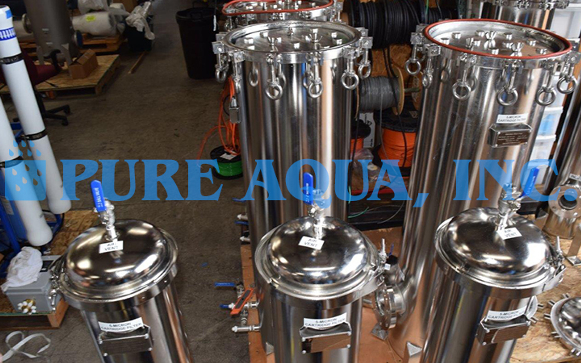 Multi-Cartridge Stainless Steel Filter Housings SSC - Pure Aqua, Inc.