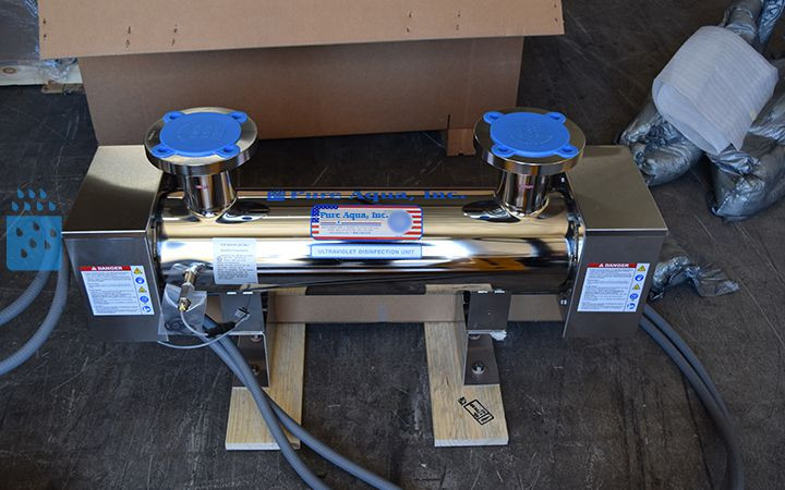 Industrial UV Sterilizer 500 GPM USA Pure Aqua, Inc.