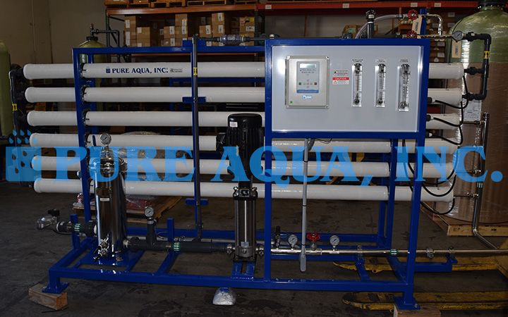 Boiler Feed Reverse Osmosis System 27,000 GPD USA Pure Aqua, Inc.