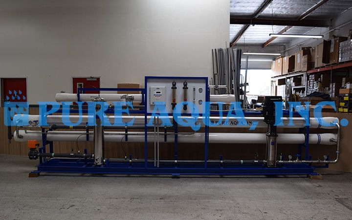 Brackish RO Osmosis System for Drinking Water 87,000 GPD - Bahrain