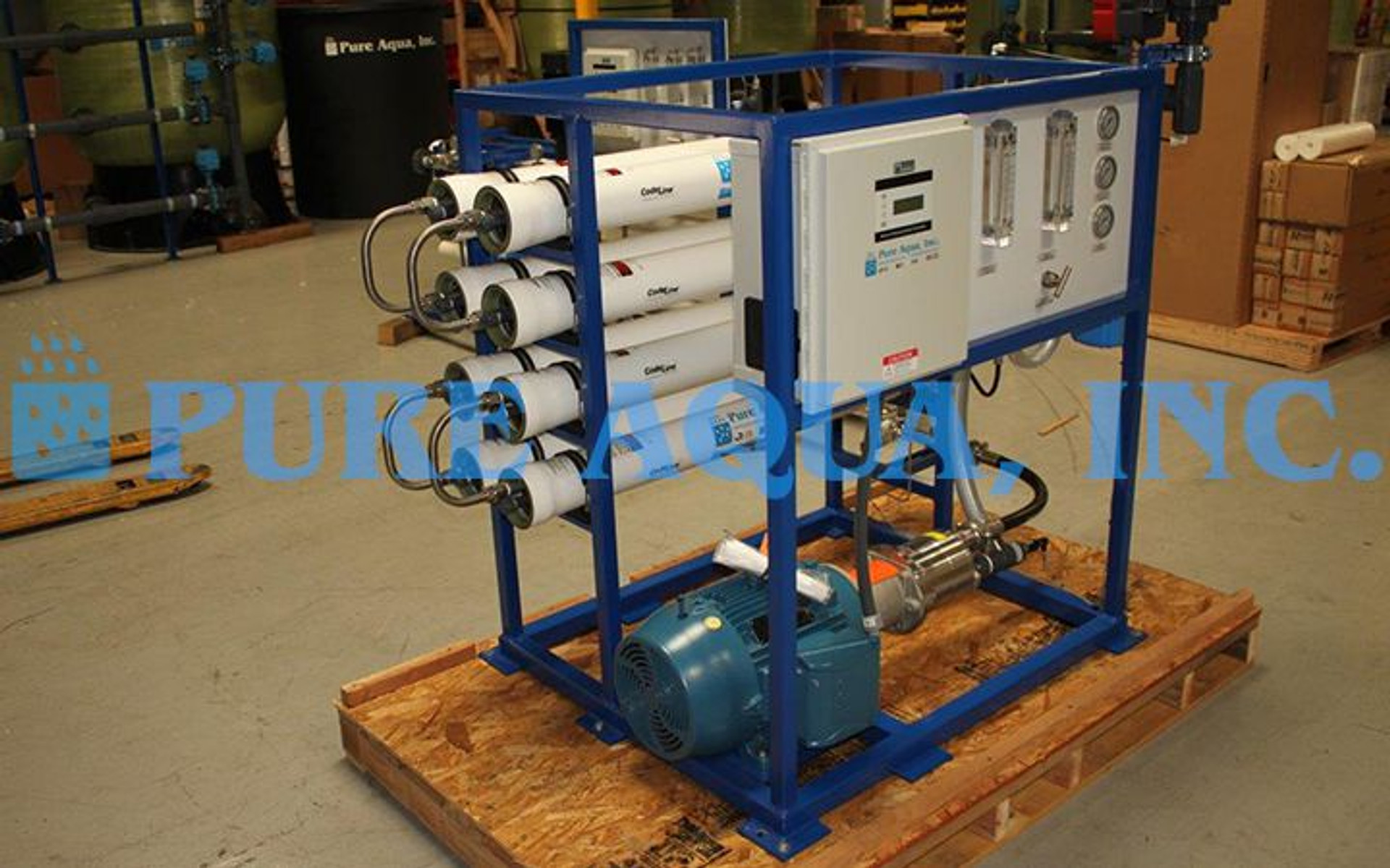 20000 Gpd Ro System Reverse Osmosis System 20,000 GPD - Russia - Pure Aqua, Inc.