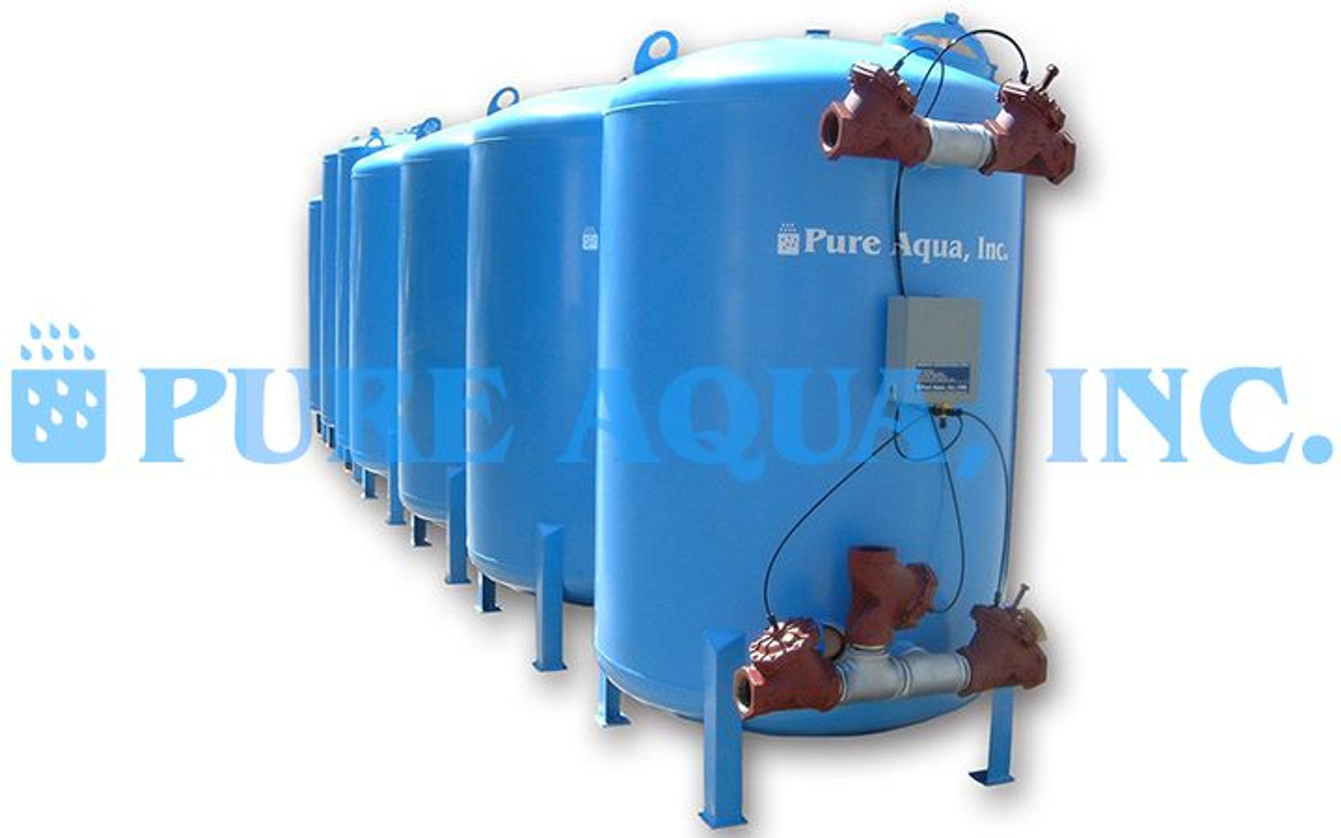 Steel Media Filtration Units 300,000 GPD Qatar Pure Aqua, Inc.