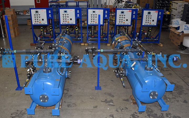Deionized Water Systems 3040 GPM Kuwait Pure Aqua, Inc