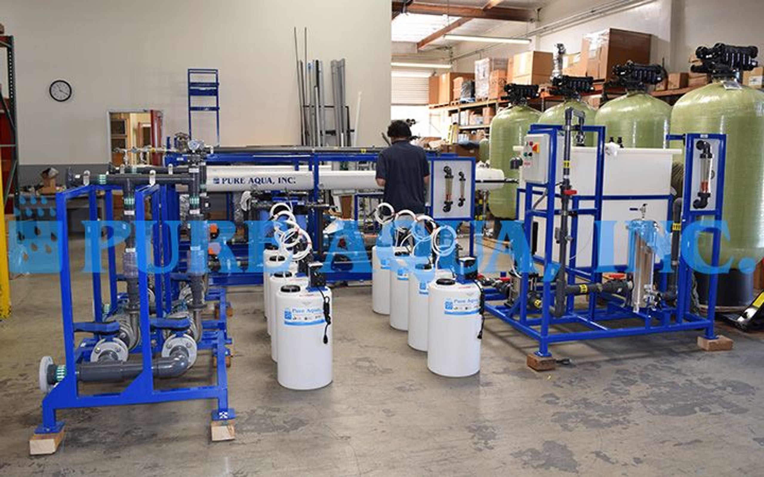 Desalination System for Boats Pure Aqua, Inc.