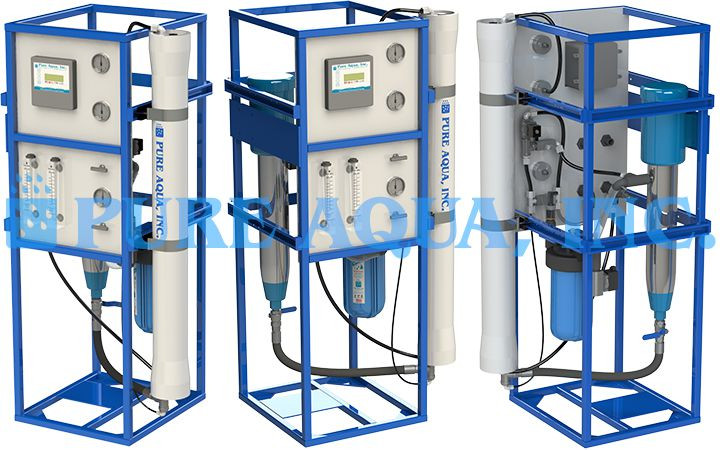 Commercial RO Water Filtration Systems 1,500 GPD UAE Pure Aqua, Inc.