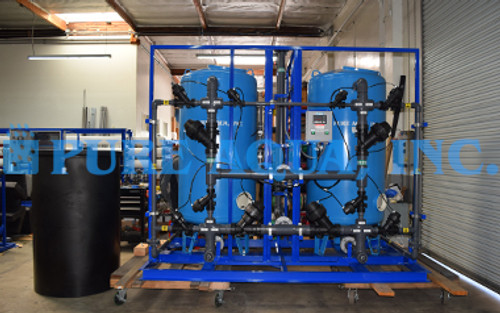 Industrial Water Softener 237 600 Gpd Usa Pure Aqua Inc