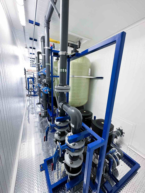Containerized Reverse Osmosis System | Jordan | 72,000 GPD