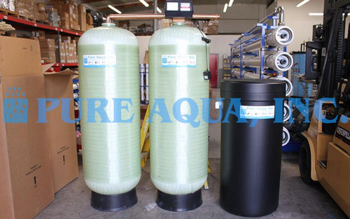 Twin Alternating Water Softener System 56,000 GPD - Costa Rica