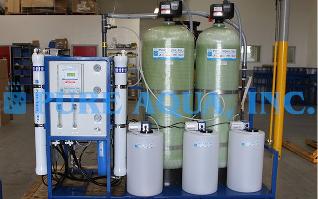 Skid Mounted Tap Water Reverse Osmosis System - Algeria