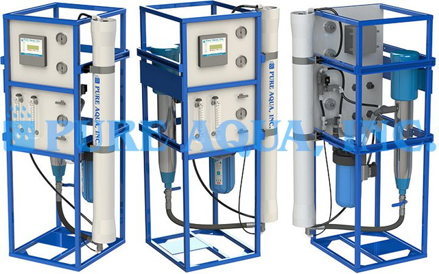 Brackish Water Reverse Osmosis System 1500 GPD - UAE - Pure Aqua, Inc.