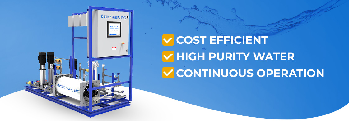 Electrodeionization system by Pure Aqua Inc