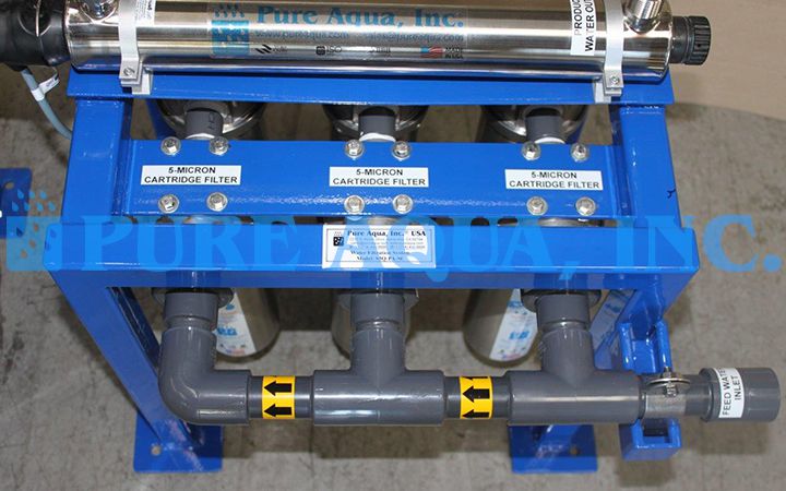 Stainless Steel Cartridge Filter Housing with UV Kuwait image 3