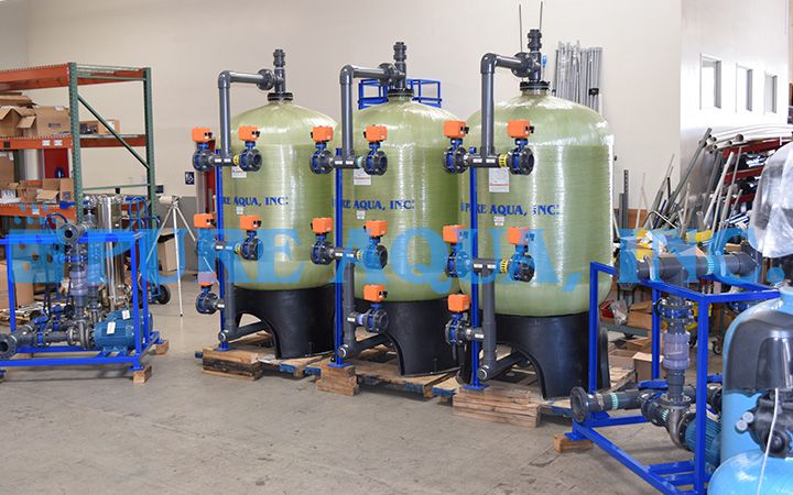 Seawater RO plants to treat ocean well water for resort water and drinking use - Maldives image 3