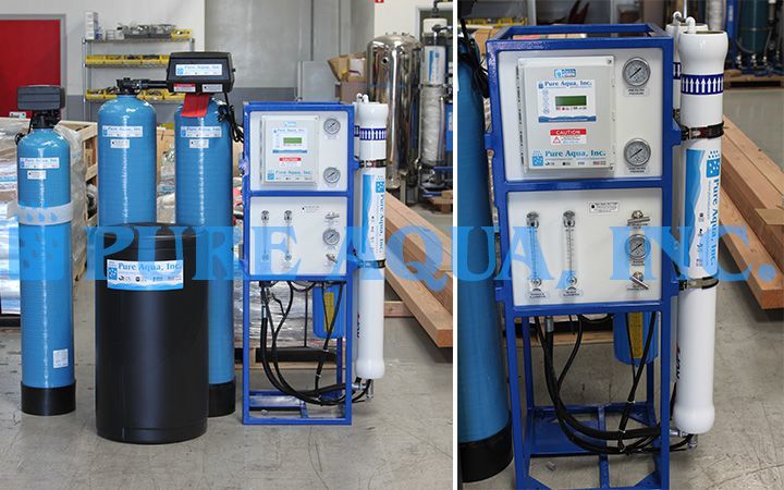 RO water treatment plant in car washes - Carewater Solutions