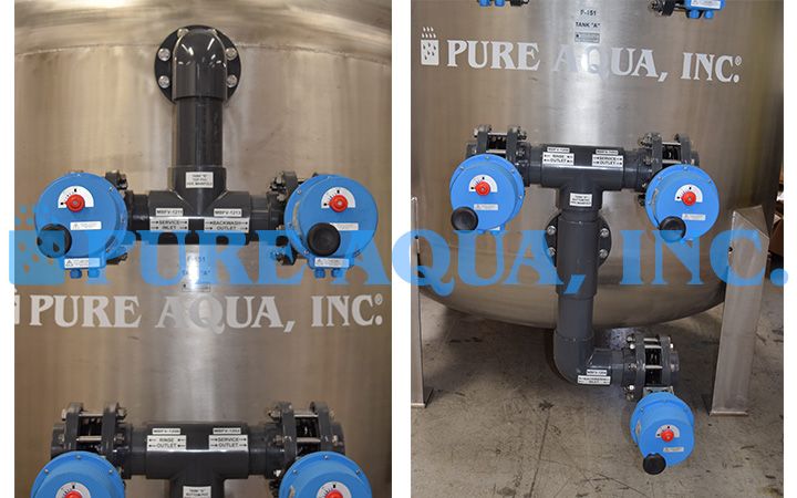 Stainless Steel Multi Media Filters with Auto Backwash 2 x 330 GPM - Abu Dhabi image 3