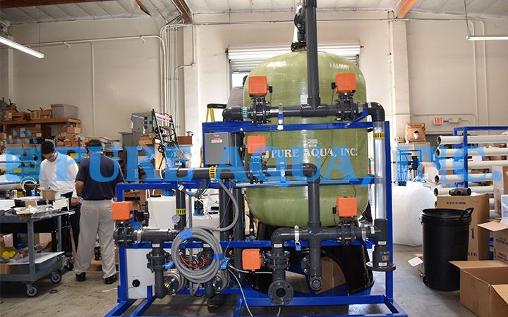 Twin Alternating Seawater System with Common Pre Treatment Belize image 5