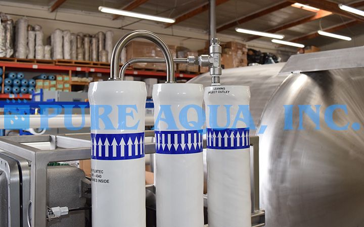 Explosion Proof Brackish Reverse Osmosis Device 0.7 m3 / hr - Bolivia image 5