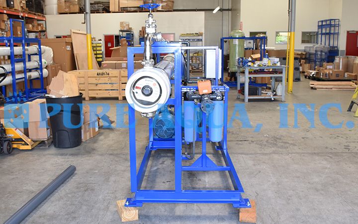 Commercial Seawater Reverse Osmosis Assembly 16,000 GPD - Thailand image 4