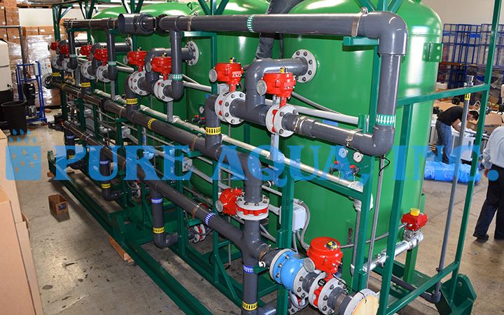 Skid Mounted Quadruplex Filtration System 300 GPM - Kansas, USA image 3