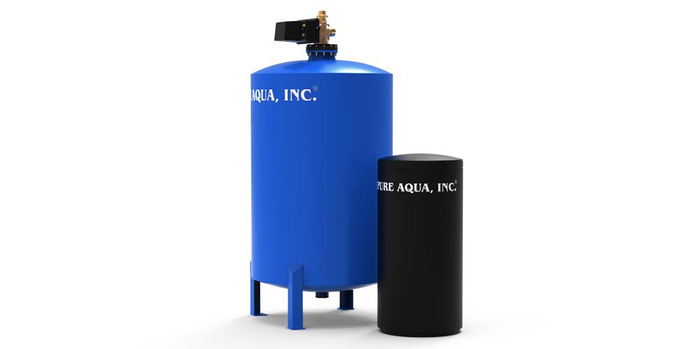 Commercial Water Softening Systems With Fleck Valve Pure Aqua Inc