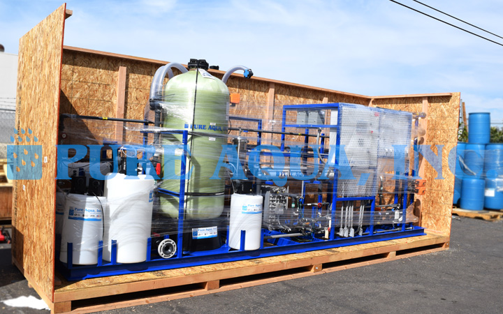 Industrial RO Package with EDI System for Power Plants Angola image 5