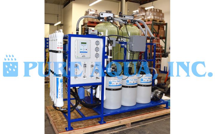 Skid Mounted Reverse Osmosis System for Drinking Water USA image 2