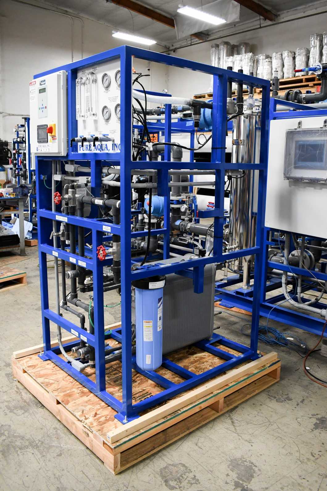 Electrodeionization (EDI) System | 13 GPM | Hydrogen Production | Massachusetts, USA