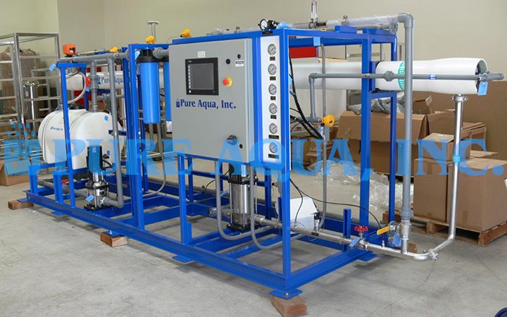 Industrial Brackish Reverse Osmosis 2X 36,000 GPD - Yemen image 2