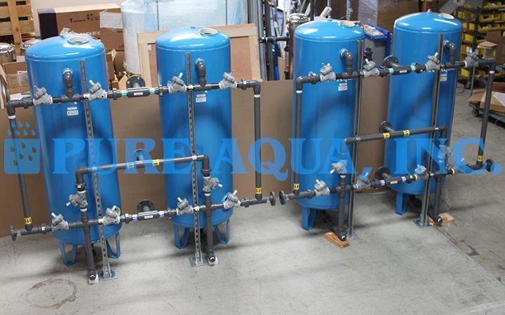 Duplex Multi Media Filter 72000 GPD - Kuwait image 2